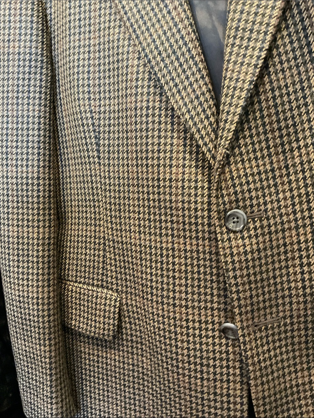 Orvis tweed 100&% wool jacket 46 reg